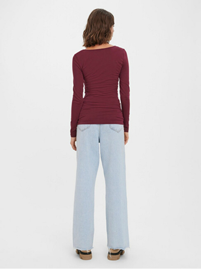 Блуза Vero Moda VMMAXI Regular Fit, розова
