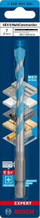 Stërvitëse Bosch HEX-9 MultiConstruction, 7 x 90 x 150 mm, gri