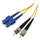 Kabllo optike patch cord ST në SC, singlemode 9/125, 2m, e verdhë