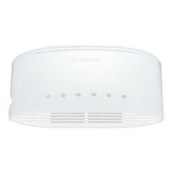 Свитч мрежен D-Link GO-SW-5G, 5 порти гигабит, 10/100/1000, бел