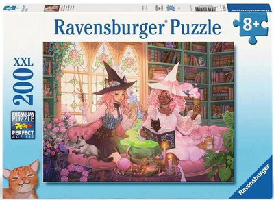 Puzzle Ravensburger 13415 Enchanting Library, 200 pjesë, 49 x 36 cm, shumëngjyrësh