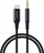 Kabllo audio USB‑C në 3.5mm Choetech AUX008, 2m, e zezë