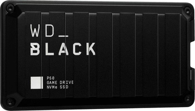 Disk i jashtëm SSD WD Black P50 Game Drive, 4TB, USB, i zi