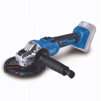 Аголна брусалка без кабел Scheppach C-AG125-X, 20V, 6 брзини, дискови 125mm, без батерија