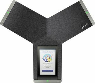 Telefon konferencash IP Poly Trio C60, për Microsoft Teams, PoE, i zi