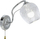 Applik muri Blanka 8824/1 8C ELEM, 1xE14, metal krom, xham i bardhë