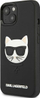 Mbrojtëse telefoni Karl Lagerfeld KLHCP13SCH3DBK, iPhone 13 mini 5.4", hardcase, e zezë
