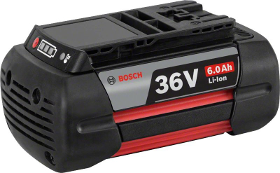 Bateri për vegla Bosch GBA, 36V, 6.0Ah, e zezë