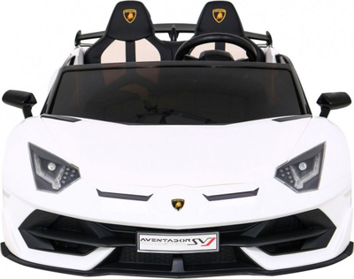 Makina elektrike për fëmijë Lamborghini Aventador SVJ Drift, 12V, me telekomandë, e bardhë