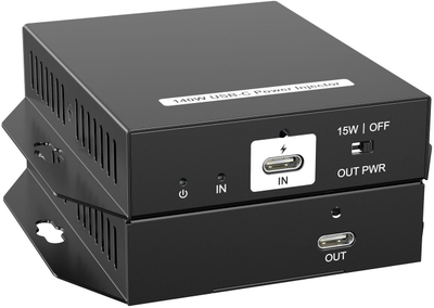 Injektor energjie USB-C Vivolink, Power Delivery, 140W, 4K 60Hz
