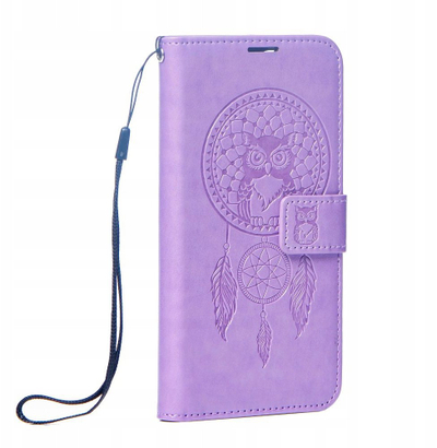 Futera telefoni Futera Smart Mezzo Book Dreamcatcher për Samsung Galaxy S25 Ultra, me magnet, me litar, vjollcë