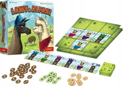 Loja shoqërore Trefl Llamas and Alpacas, strategjike, nga 6 vjeç