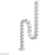 Strehues kabllosh Neomounts ADS06-130WH, montim me vida, universal, i bardhë