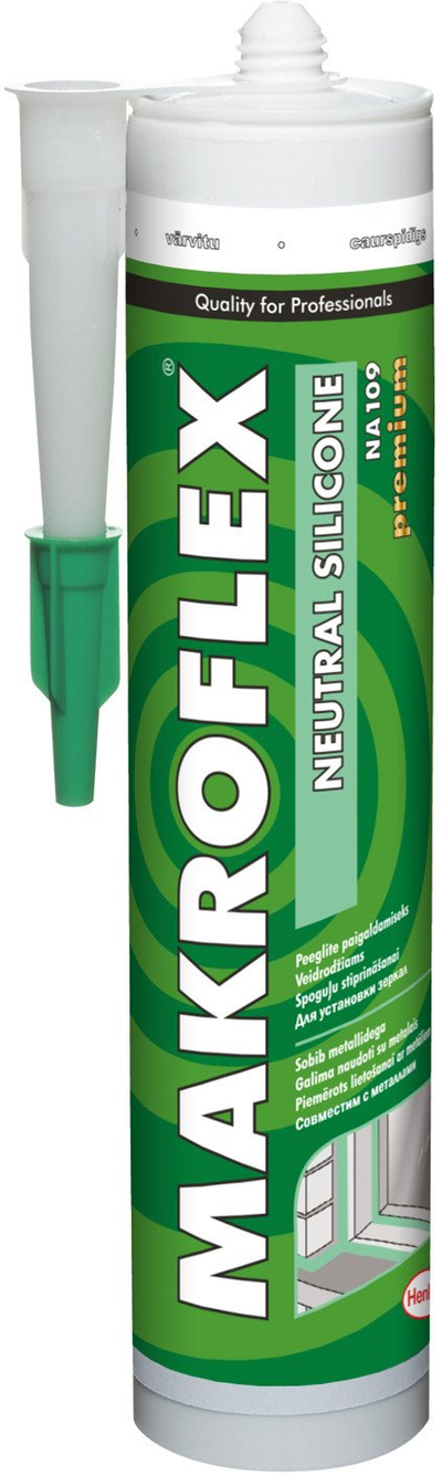 Silikon ngjitës Makroflex NA109, 300ml, i bardhë