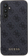 Kuti mbrojtëse Guess 4G Metal Logo për Samsung Galaxy S23 FE, lëkurë eco, ngjyrë ari