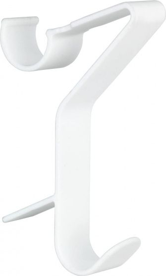 Varëse radiatorike Wenko 1-hook, plastike ABS, e bardhë