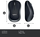 Maus Logitech M185 (910-002238), i hirtë
