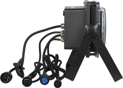 Reflektor skenik LIGHT4ME IP PAR 360, LED RGB, stroboskop, IP68, i zi