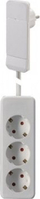 Zgjatës elektrik Bachmann SmartPlug 933.015, 3 dalje, 1.6 m, i bardhë