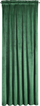 Perde Eurofirany Drape 371121, 140 x 250 cm, velvet, jeshile e errët
