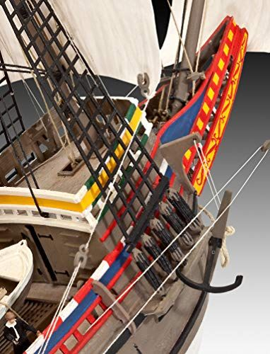 Set modeli plastik Revell Gift Set Mayflower 400th Anniversary 05684, shkalla 1:83, me ngjitës dhe bojëra
