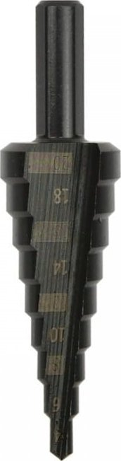 Freze graduale titanium Geko G38561, 4 20 mm, për metal dhe plastikë