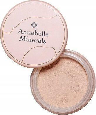 Pudër minerale Annabelle Minerals Radiant Foundation, Golden Sand, me shkëlqim, 4 g