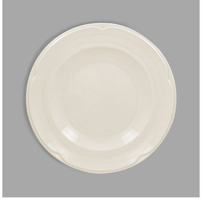 Pjatë e sheshtë RAK Porcelain Anna ANFP27, porcelan, ivory