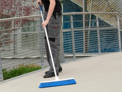 Kokë fshese Vikan 111533, fije të forta, 50cm, blu