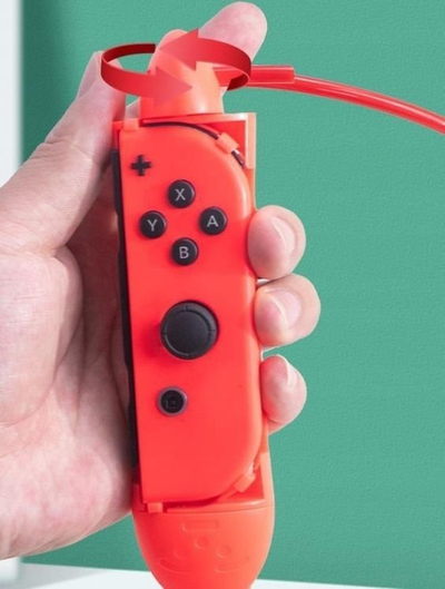 Aksesor kërcimi MARIGames për Nintendo Switch, doreza për Joy-Con, i kuq dhe blu