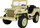 Makina elektrike për kalamaj Baby Active Retro Military Vehicle 4x4, me drita që punojnë, ngjyrë rëre