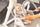 Karrige e lartë dhe lëkundëse për bebe High Chair Swing Indigo, pozicione të rregullueshme, tapiceri PVC, e zezë