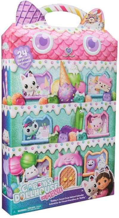 Kalendar adventi Spin Master Gabby's Magic House 2025, set me figura, për kalamaj, shumëngjyrësh