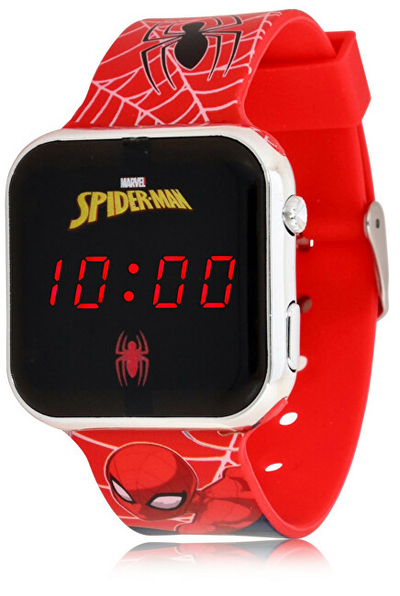 Orë digjitale për fëmijë Disney Spiderman SPD4719, e kuqe