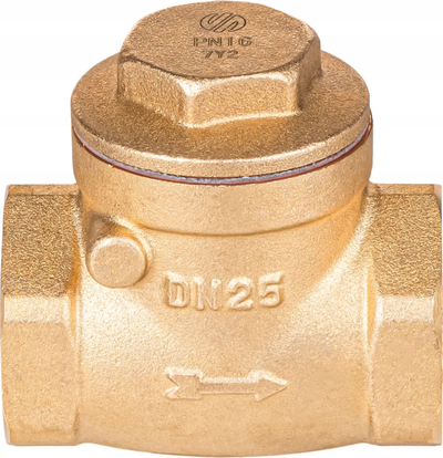 Valvul stop flap Check, 3/4", mbyllje gome