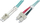 Kabllo fibër optike Intellinet Network Solutions LC-SC Duplex, 3m