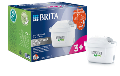 Patronë filtri uji Brita MAXTRA PRO Hard Water Expert, paketim 4 copë, për ujë shumë të fortë