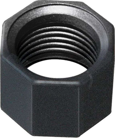 Menteshë lidhëse për tub Sera Coupling Nut, për filtra 130 dhe 130 UV, plastike, e zezë