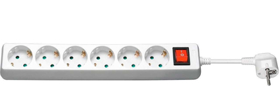 Shirit kontakti MicroConnect GRU00610W, 6 dalje, 10 m, i bardhë