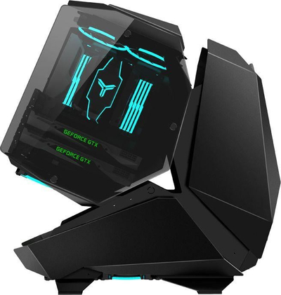Kasa PC Jonsbo MOD5, Big Tower, xham i temperum, e zezë