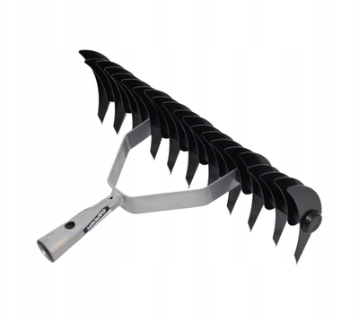 Aerator kopshti AWTOOLS Double Sided, dyanshëm, pa dorezë, i zi