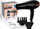 Фен за коса Aigostar Fighter, 2400W, јонски со дифузор, црн