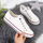 Atlete Big Star W II274001 INT1555A, eco-leather, me shollë të trashë, të bardha