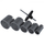 Set sharrë me vrima Dedra, 33, 43, 53, 67, 73 mm