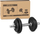 Hantel rregullues Spokey Egir, 9.5 kg, metalik