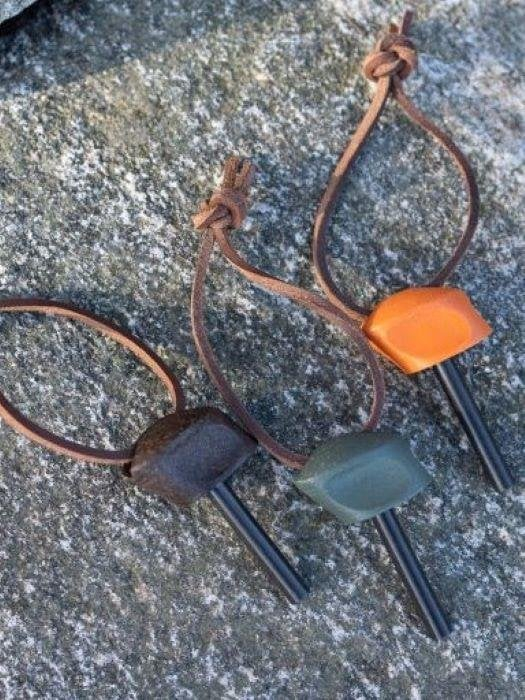 Ndezës zjarri Light My Fire Replacement Fire Starter, për FireKnife Bio, portokalli Rustyorange
