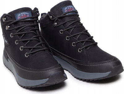 Зимски чизми за мажи Lee Cooper LCJ-21-01-0533M, ѓон против лизгање, број 45, црни
