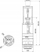 Buton shkarkimi KK-Pol Flush Set Duo Max 3/6, krom