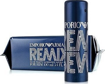 Parfum për burra Emporio Armani Remix Him Eau de Toilette, 30 ml, blu