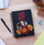 Bllok shënimesh House of Paper Notebook Notes, A5, kapak i fortë, me shirit elastik